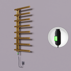 Tuna Dekoratif Elektrikli Havlupan 500x1150 Altın (On/Off Düğmeli) 300W