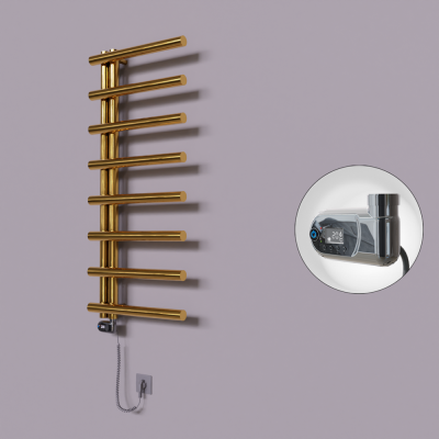 Tuna Dekoratif Elektrikli Havlupan 500x1150 Altın (Thesis Termostat) 300W