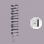 Tuna Dekoratif Elektrikli Havlupan 500x1750 Gri (KTX3 Termostat) 600W Spiral Kablolu
