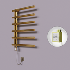 Tuna Dekoratif Elektrikli Havlupan 600x850 Altın (KTX3 Termostat) 200W Spiral Kablolu