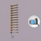 Tuna Dekoratif Elektrikli Havlupan 600x1750 Kapuçino (Musa Termostat) 900W