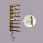 Zap Dekoratif Elektrikli Havlupan 500x1800 Altın (KTX3 Termostat) 300W Spiral Kablolu