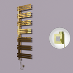 Thames Dekoratif Elektrikli Havlupan 500x1800 Altın (KTX1 Termostat) 600W Spiral Kablolu