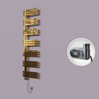 Thames Dekoratif Elektrikli Havlupan 600x1800 Altın (Thesis Termostat) 600W