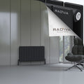 Oti Alüminyum Radyatör 600x1106 Siyah