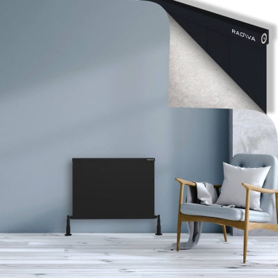 RIO Dekoratif Alüminyum Radyatör 600x1004 Siyah