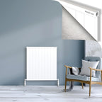 RIO Dekoratif Alüminyum Radyatör 900x1004 Beyaz