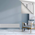OBI Dekoratif Alüminyum Radyatör 300x2804 Beyaz