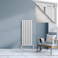 OBI Dekoratif Alüminyum Radyatör 1200x484 Beyaz