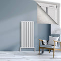 OBI Dekoratif Alüminyum Radyatör 1200x564 Beyaz