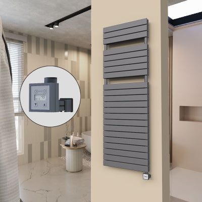 20H Elektrikli Havlupan 600x1772 Antrasit Ktx3 1000 W