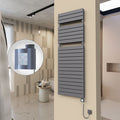 20H Elektrikli Havlupan 600x1772 Antrasit Ktx4 1000 Watt Spiral Kablolu