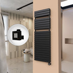 21H Elektrikli Havlupan 600x1772 Mat Siyah Ktx1 1000 Watt