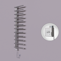 Tuna Dekoratif Elektrikli Havlupan 500x1750 Krom (KTX3 Termostat) 300W Spiral Kablolu