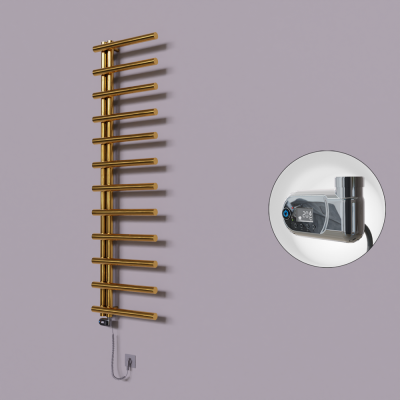 Tuna Dekoratif Elektrikli Havlupan 500x1750 Altın (Thesis Termostat) 300W
