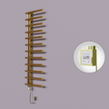 Tuna Dekoratif Elektrikli Havlupan 500x1750 Altın (KTX3 Termostat) 300W Spiral Kablolu