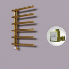 Tuna Dekoratif Elektrikli Havlupan 600x850 Altın (KTX3 Termostat) 200W