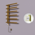 Tuna Dekoratif Elektrikli Havlupan 600x850 Altın (KTX3 Termostat) 200W Spiral Kablolu