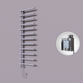 Tuna Dekoratif Elektrikli Havlupan 600x1750 Gri (KTX4 Termostat) 1000W Spiral Kablolu