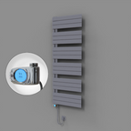 Sirius Dekoratif Elektrikli Havlupan 600x1640 Gri (Musa Termostat) 900W