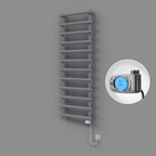 Amazon Dekoratif Elektrikli Havlupan 600x1750 Gri (Musa Termostat) 900W