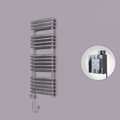 Volga Dekoratif Elektrikli Havlupan 600x1600 Krom (KTX4 Termostat) 600W Spiral Kablolu