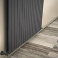 Tip 20V Dekoratif Radyatör 400x1328 Antrasit