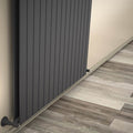 Tip 20V Dekoratif Radyatör 600x1106 Antrasit