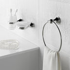 Sonia Yuvarlak Havluluk Genoa Krom 107445