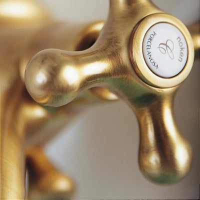 Noken Feis Uzun Boyunlu Lavabo Bataryası, Old  Bronz