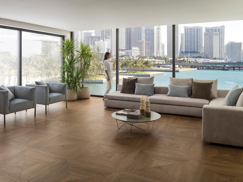 Porcelanosa Parke Seramik Heritage Cognac 80 x 80 cm — Porcelanosa 100323057