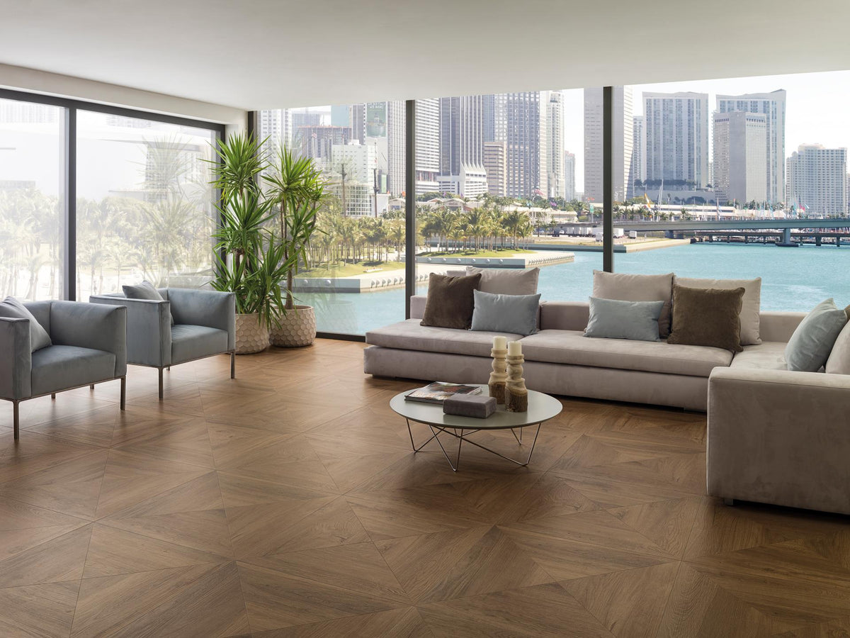 Porcelanosa Parke Seramik Heritage Cognac 80 x 80 cm — Porcelanosa 100323057
