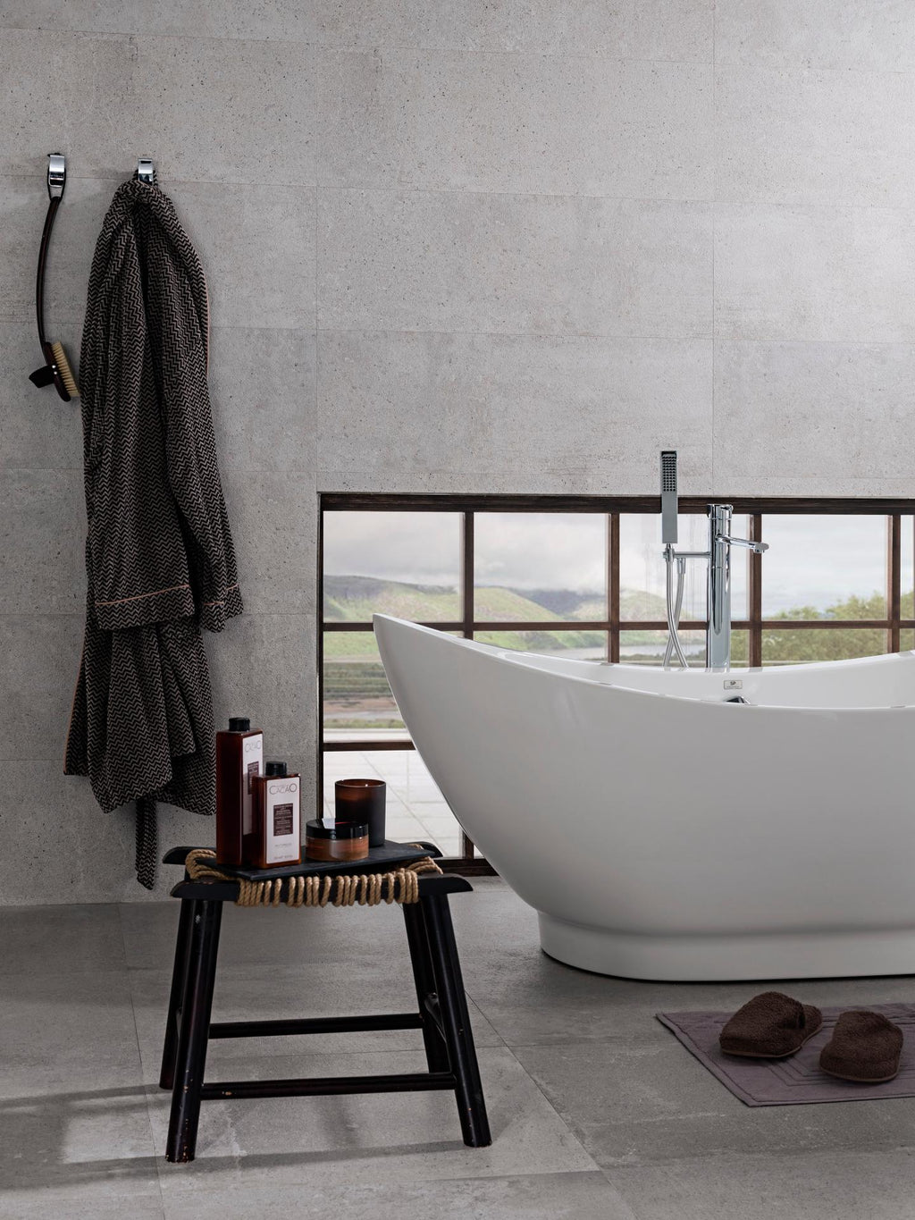 Porcelanosa Yer-Duvar Karosu Dover Acero 59,6 x 59,6 cm — Porcelanosa 100324907