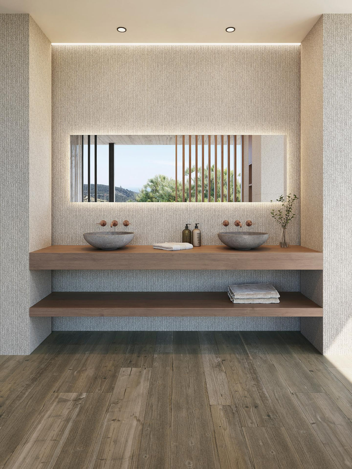 Porcelanosa Duvar Karosu Treccia Natural 59,6 x 150 cm — Porcelanosa 100314015