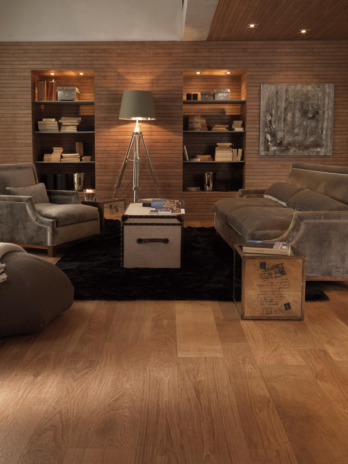 Porcelanosa Duvar Karosu Taco Oxford Cognac  31,6 x 90 cm — Porcelanosa seri görseli