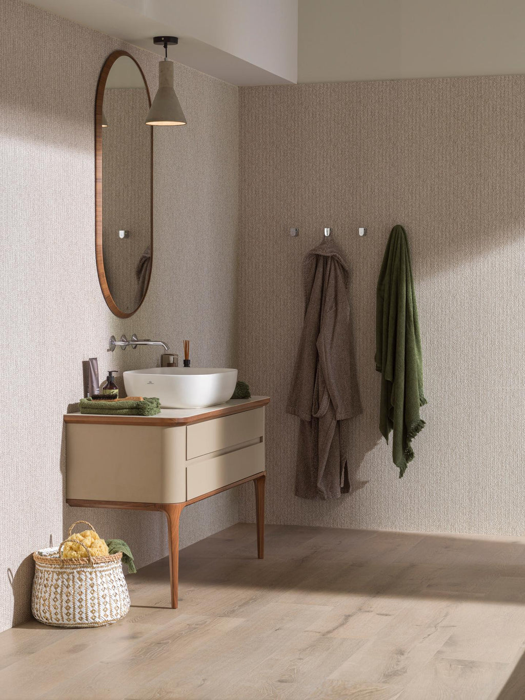 Porcelanosa Duvar Karosu Treccia Natural 59,6 x 150 cm — Porcelanosa 100314015