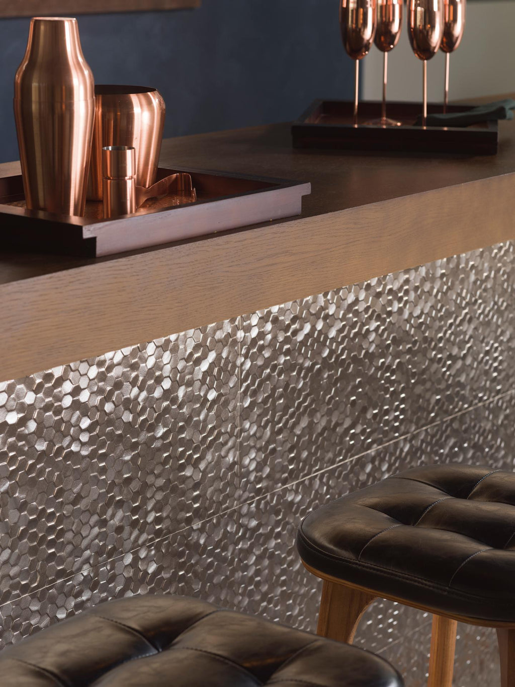 Porcelanosa Duvar Karosu Dubai Silver 33,3 x 100 cm — Porcelanosa 100295153