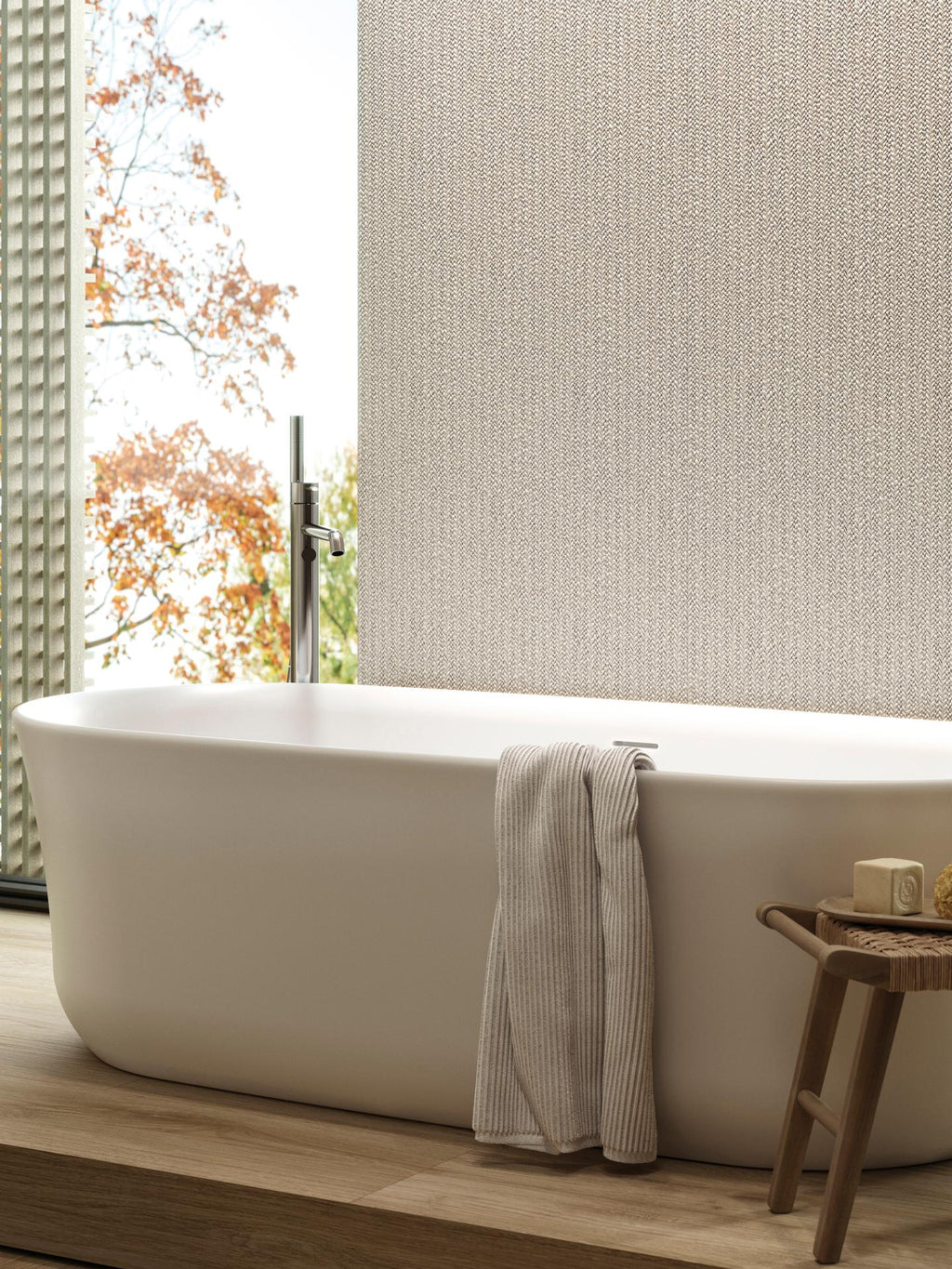 Porcelanosa Duvar Karosu Treccia blanco 59,6 x 150 cm — Porcelanosa 100314025