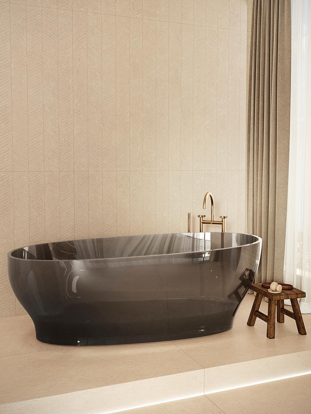 Porcelanosa Duvar Karosu Coral Caliza 45 x 120 cm — Porcelanosa 100330258