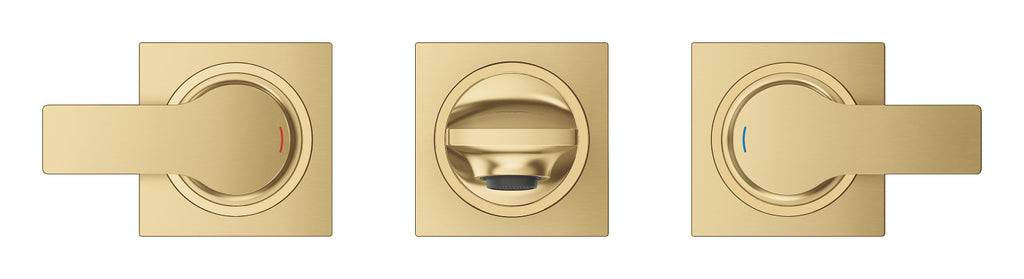 Grohe Allure 3 Delikli Lavabo Bataryası 1/2"
S - Boyut Brushed Cool Sunrise - 20189GN2