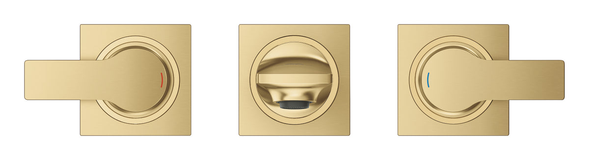 Grohe Allure 3 Delikli Lavabo Bataryası 1/2"
S - Boyut Brushed Cool Sunrise - 20189GN2