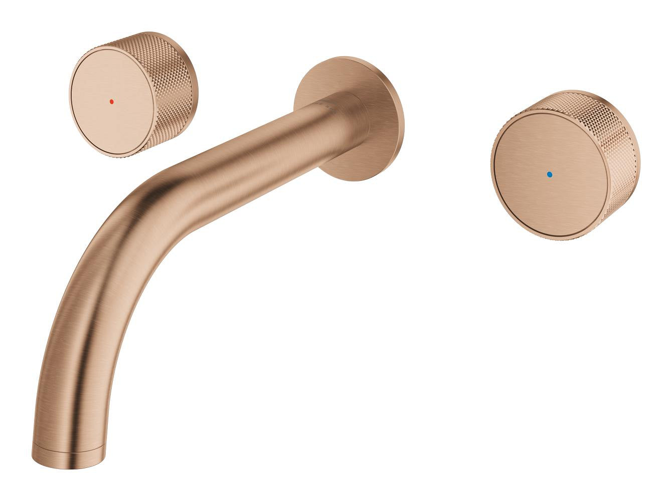 Grohe Atrio Private Collection 3 Delikli Duvardan Lavabo Bataryası M Boyut Brushed Warm Sunset – 20589DL0