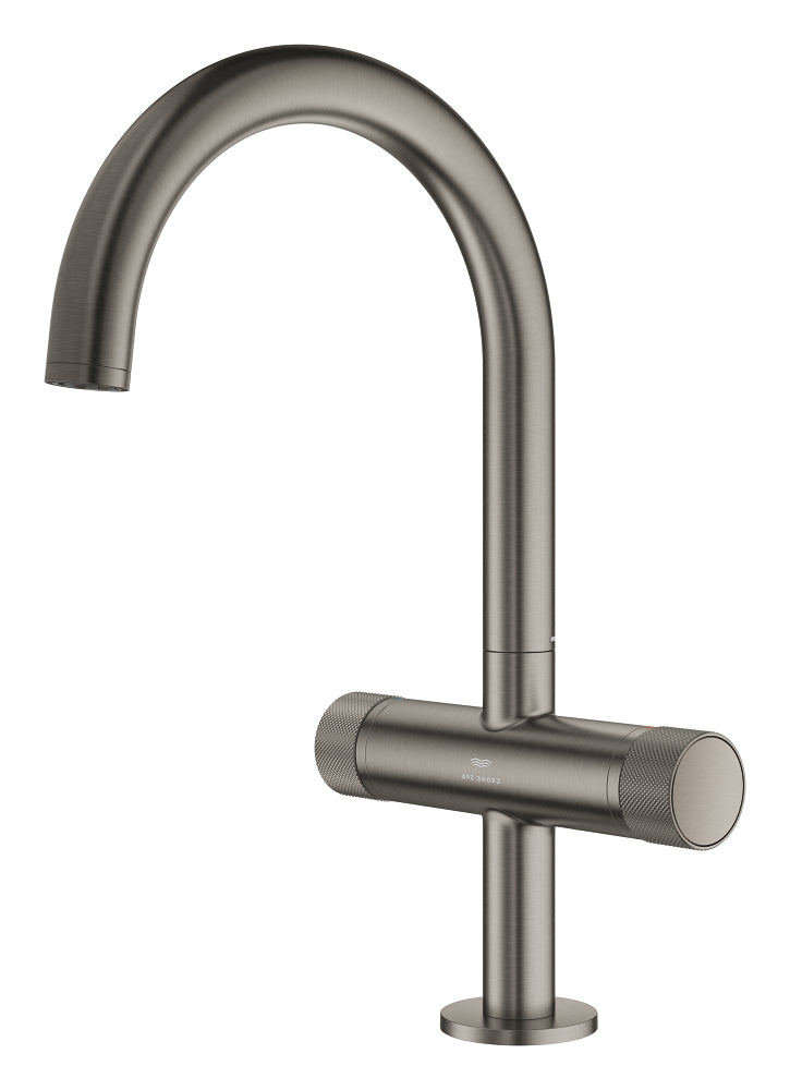Grohe Atrio Private Collection Lavabo Bataryası L-Boyut Brushed Hard Graphite - 21138AL0