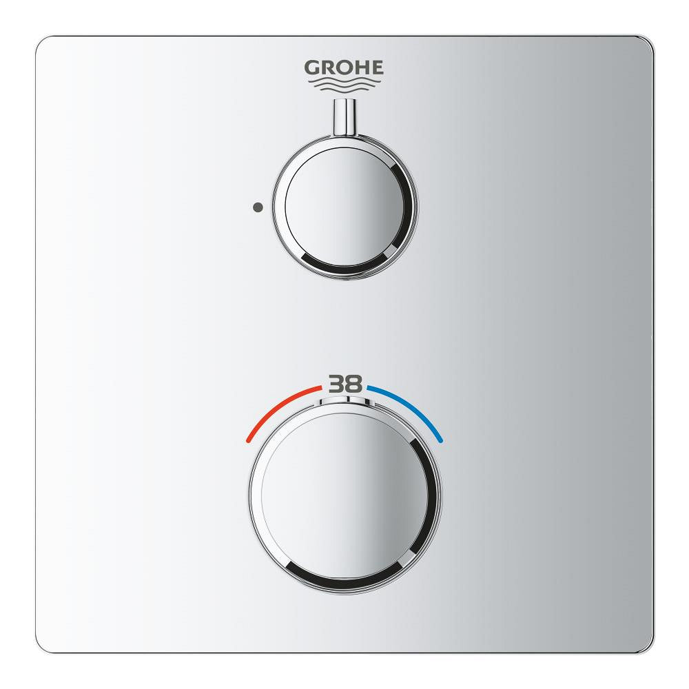 Grohe Grohtherm Termostatik Banyo Duş Bataryası 1 çıkışlı divertörlü- 24078000