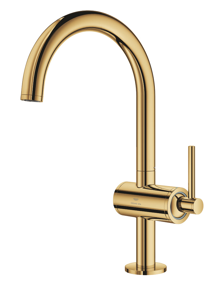 Grohe Atrio Tek Kollu Lavabo Bataryası Cool Sunrise-24362GL0