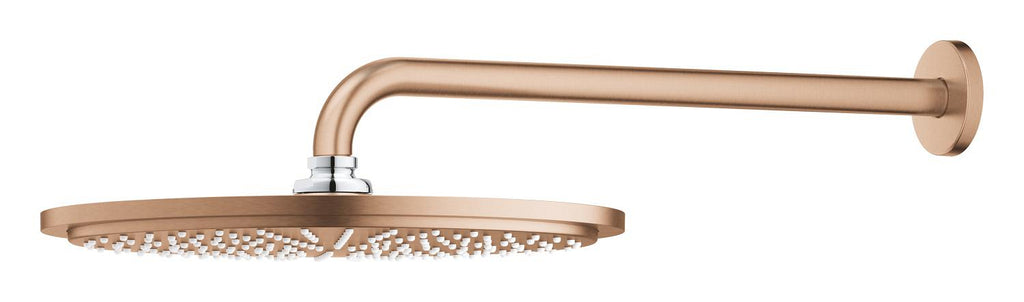 Grohe Rainshower Cosmopolitan Tepe Duşu ve Dirseği 38cm Brushed  Warm Sunset - 26066DL0