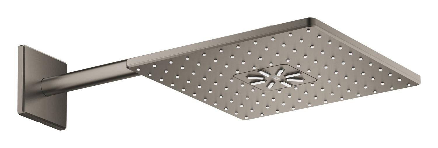 Grohe Rainshower Smartactive 310 Cube Tepe Duşu Seti 430 Mm, 2 Akışlı Brushed Hard Graphite - 26479AL0