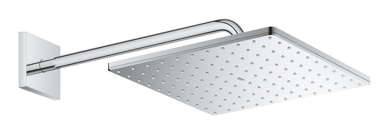Grohe Tepe Duşu 31x31 cm + Duvardan Dirsek 42 cm Krom - 26563000