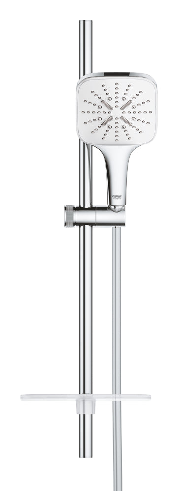 Grohe Rainshower Smartactive 130 Cube Sürgülü Duş Seti 3 Akışlı Beyaz - 26584LS0