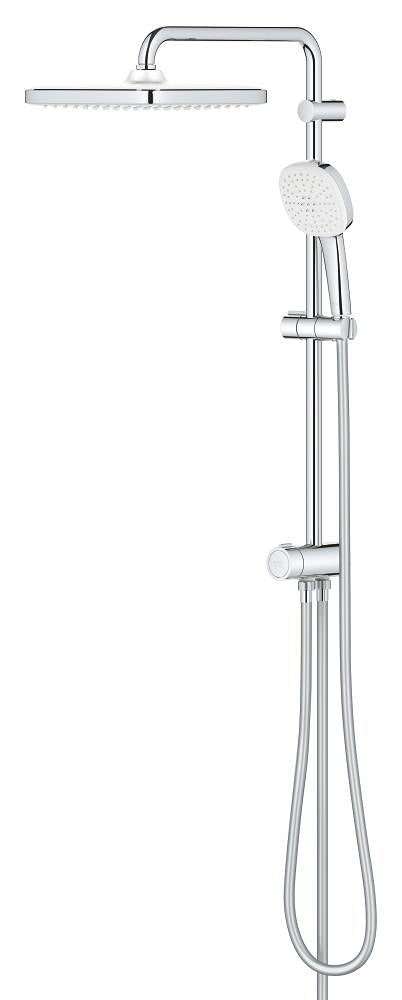 Grohe Tempesta System 250 Cube Duvar Bağlantılı, Divertörlü Duş Sistemi - 26976001